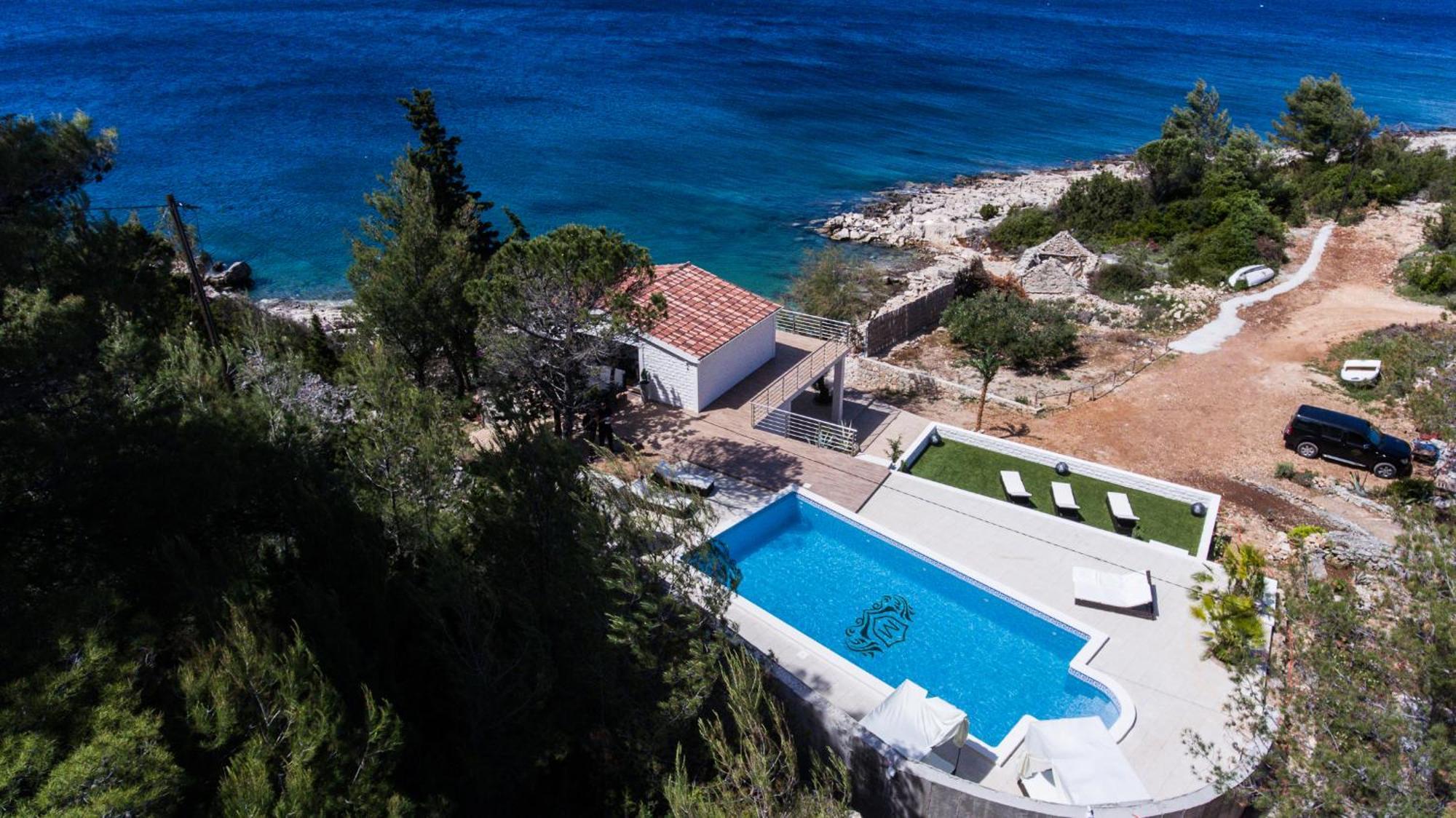 Villa Mendes Zastražišće Kültér fotó