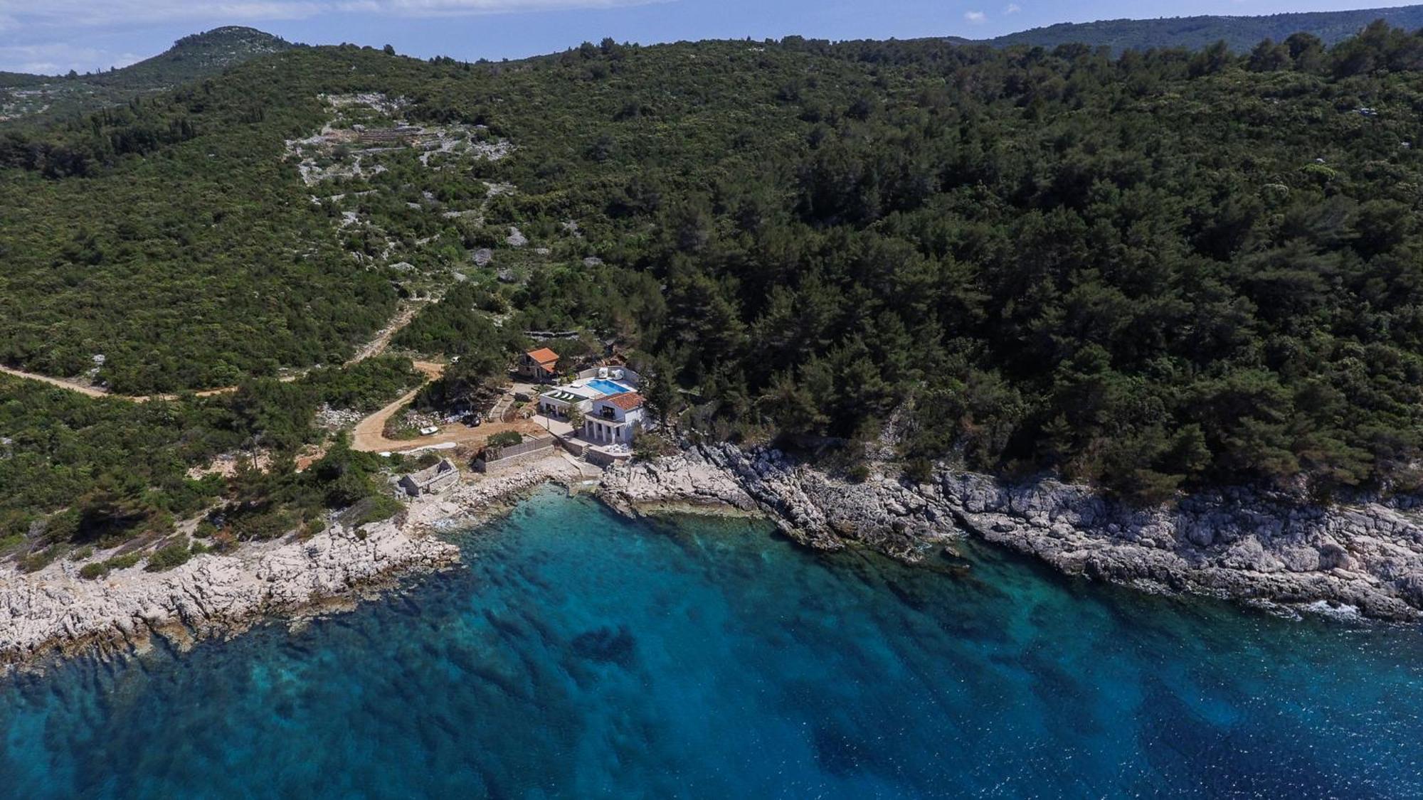 Villa Mendes Zastražišće Kültér fotó